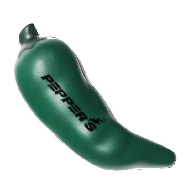 Green Chili Pepper Shaped Stress Reliever... from ASI 74779 O & S Supply Company LLC / O & S Supply Company