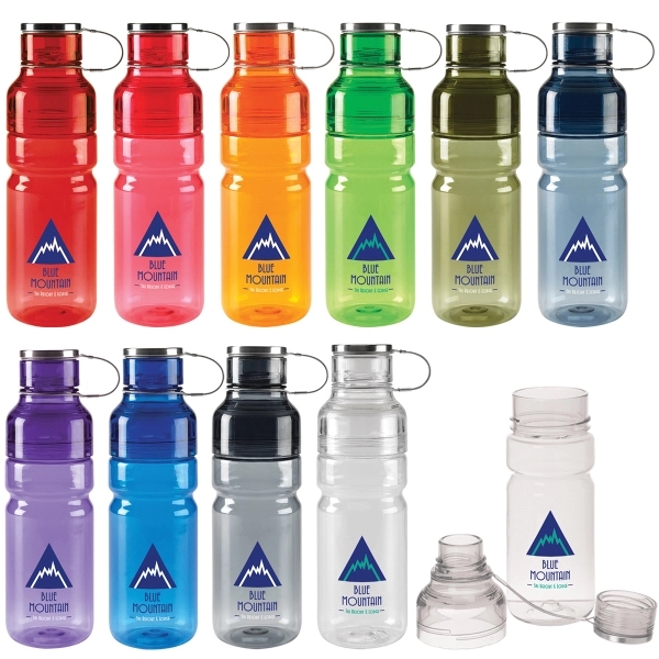 24 oz. two-top bottle with large opening for filling, small opening... from ASI 62190 Illini