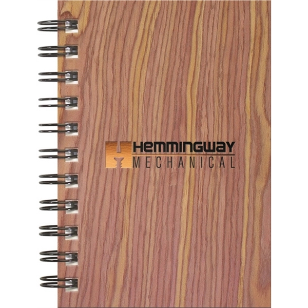 4" x 6" jotter pad with wood on paperboard front cover,... from ASI 91340 Journalbooks/Timeplanner Calendars