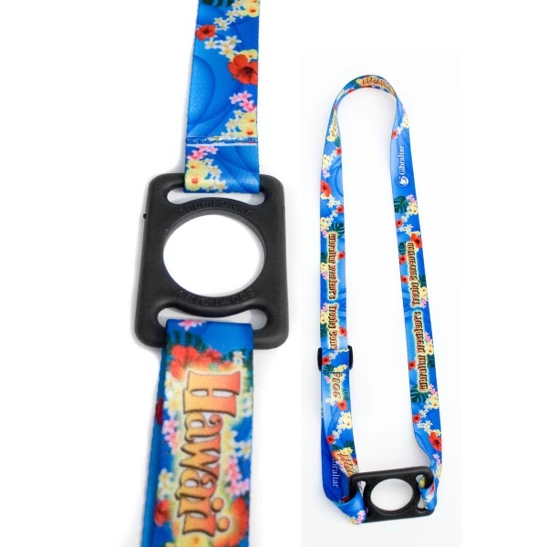 3/4" flat polyester lanyard.... from ASI 31978 Admanline