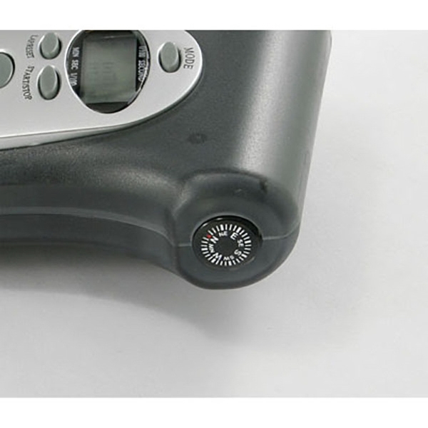 Radio with slide-out control panel, bright light, stopwatch and a compass.... from ASI 90075 ZZ DROPPED - Sunscope / Sunscope®