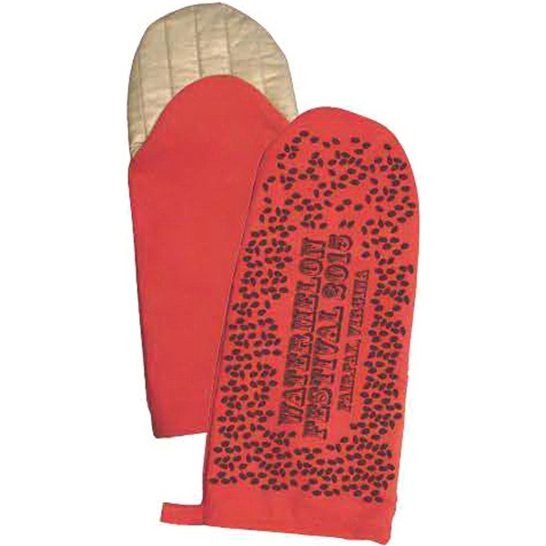6 1/2" x 12 1/2" puppet oven mitt with deluxe quilted... from ASI 31260 AdCapitol
