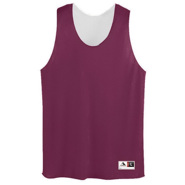 Fully reversible tank top with outside locker label and individually hemmed... from ASI 37461 Augusta Sportswear