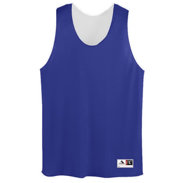 Fully reversible tank top with outside locker label and individually hemmed... from ASI 37461 Augusta Sportswear