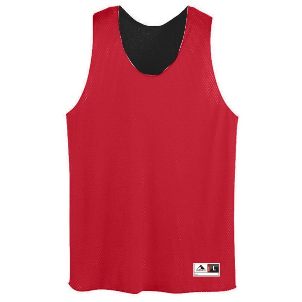 Fully reversible tank top with outside locker label and individually hemmed... from ASI 37461 Augusta Sportswear