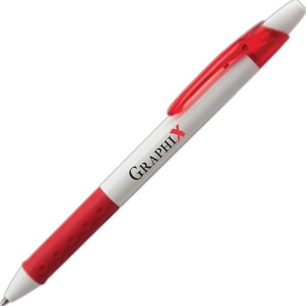 RSVP RT Retractable Ballpoint Pen, white barrel w/8 accent colors, 1... from ASI 77240 Pentel Of America LTD / Pentel®