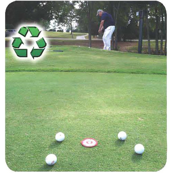 3 1/2" chipper golf target mat; printed on both sides and... from ASI 31260 AdCapitol