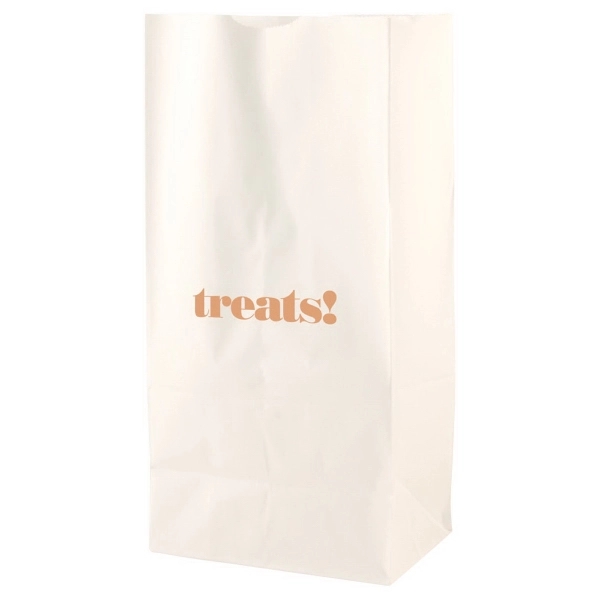 Made from white kraft paper, these bags feature a self opening... from ASI 75731 PWS / Pacific Western Sales/Cater Line