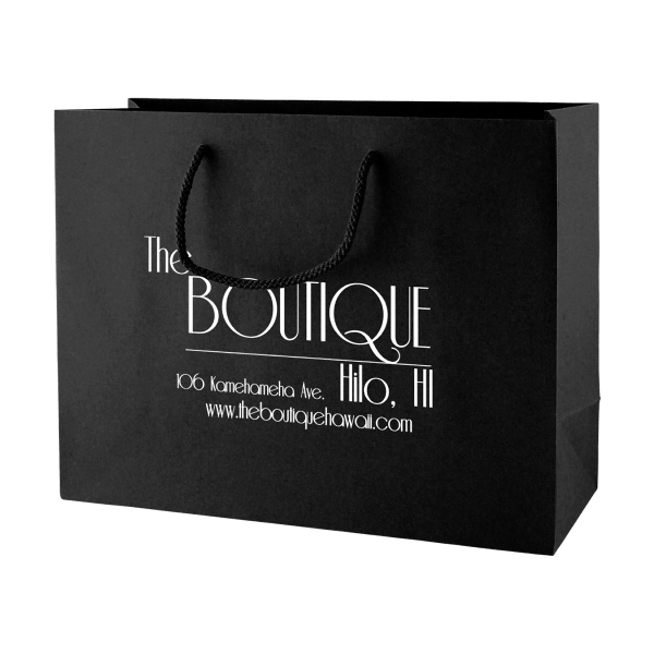 Made from 200 GSM paper with 40% post-consumer content, these totes... from ASI 75731 PWS / Pacific Western Sales/Cater Line