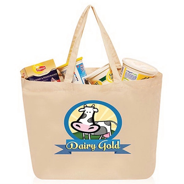 14"W x 16"H Large Cotton Shopping Bags... from ASI 39552 BEL Promo