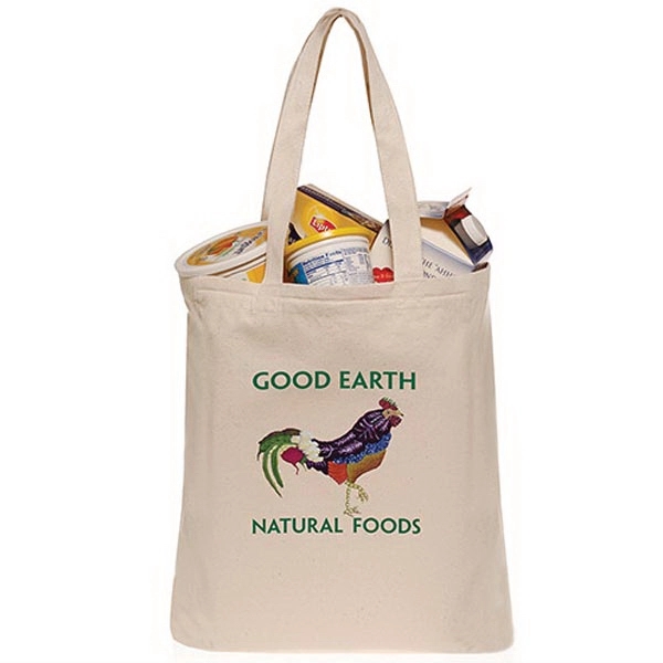 10 oz Cotton canvas grocery bag.... from ASI 39552 BEL Promo