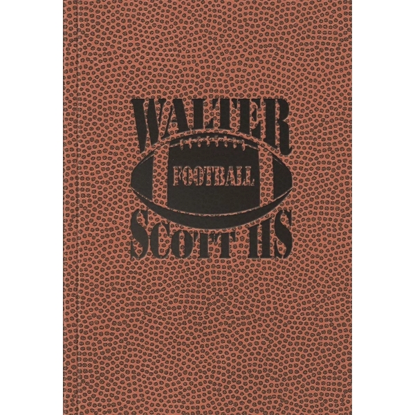 5" x 7" notebook with a sports themed flexible wraparound cover,... from ASI 91340 Journalbooks/Timeplanner Calendars