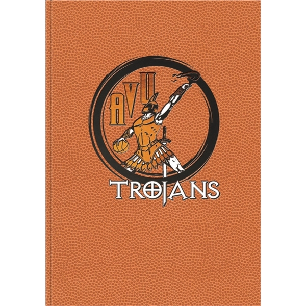 7" x 10" notebook with a sports themed flexible wraparound cover,... from ASI 91340 Journalbooks/Timeplanner Calendars