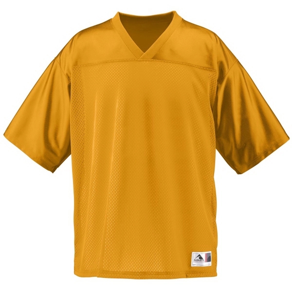 V-neck youth replica jersey made of 100% polyester tricot mesh for... from ASI 37461 Augusta Sportswear