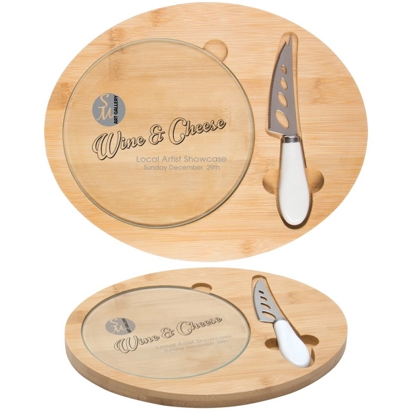 Three piece cheese board set.... from ASI 62190 Illini