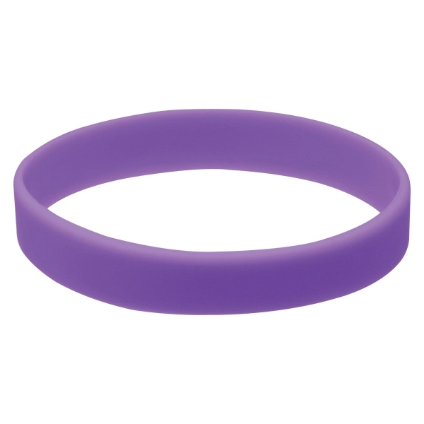 Silicone wristband with no imprinting, offered in a variety of colors.... from ASI 62190 Illini
