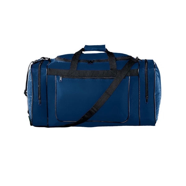 Nylon bag with PVC coating, an adjustable and detachable shoulder strap... from ASI 37461 Augusta Sportswear / Augusta Sportswear, Inc. d/b/a Momentec Brands