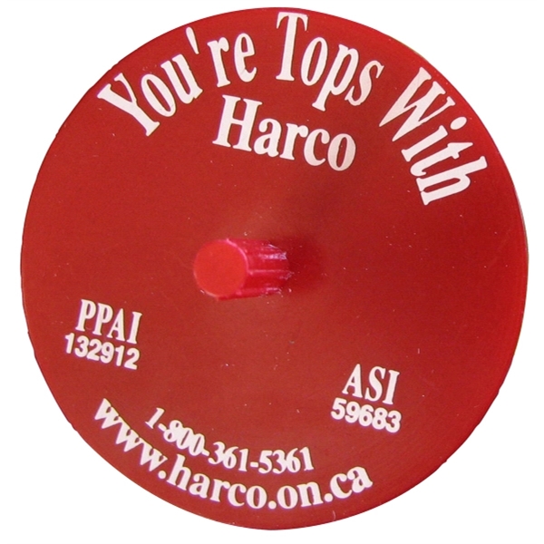 2" round plastic spinning top.... from ASI 59683 Harco Enterprises LTD / Harco Enterprises