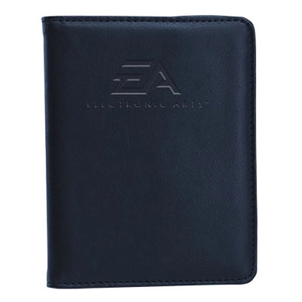 Blank leatherette passport wallet with two credit card pockets and three... from ASI 90075 ZZ DROPPED - Sunscope / Affinity®
