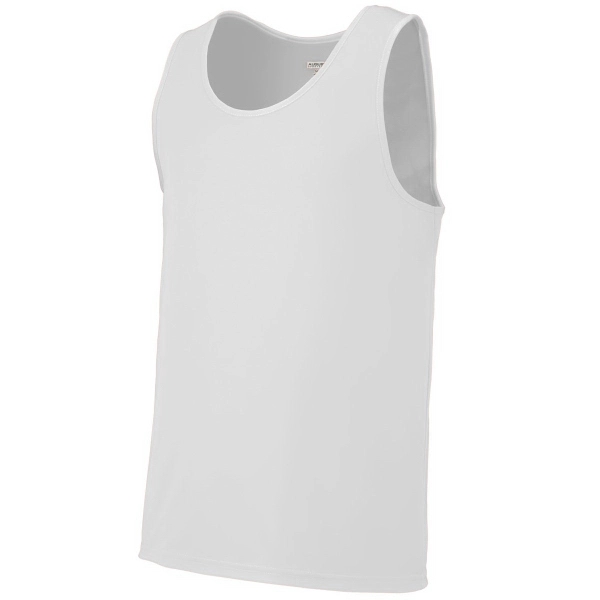 100% polyester wicking knit training tank top that's sold blank.... from ASI 37461 Augusta Sportswear / Augusta Sportswear, Inc. d/b/a Momentec Brands