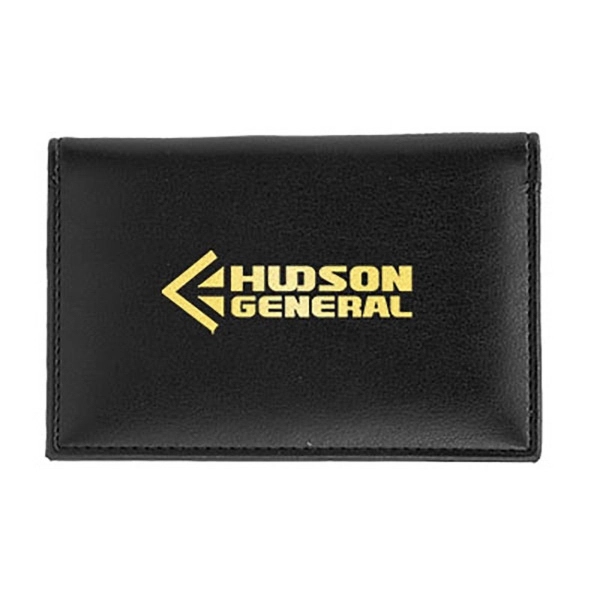 Rio hide simulated leather business card wallet with an upscale design... from ASI 90075 ZZ DROPPED - Sunscope / Affinity®