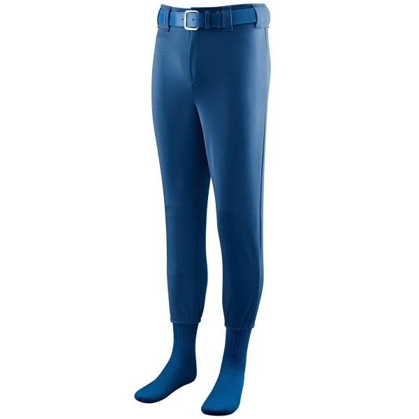 Adult-sized polyester pants for softball and baseball... from ASI 37461 Augusta Sportswear