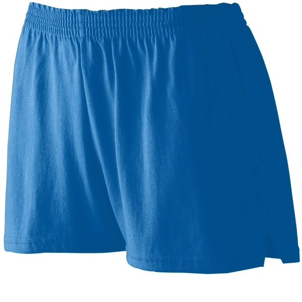 Ladies' shorts made from polyester and cotton jersey knit.... from ASI 37461 Augusta Sportswear / Augusta Sportswear, Inc. d/b/a Momentec Brands