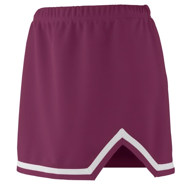 Girls 100% polyester double knit cheer skirt that's sold blank.... from ASI 37461 Augusta Sportswear / Holloway Sportswear Inc