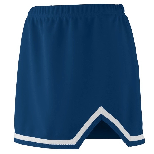Girls 100% polyester double knit cheer skirt that's sold blank.... from ASI 37461 Augusta Sportswear / Holloway Sportswear Inc