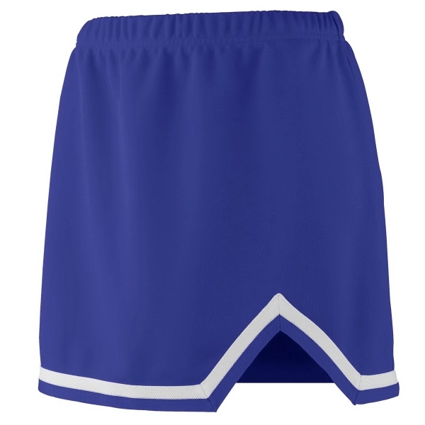 Girls 100% polyester double knit cheer skirt that's sold blank.... from ASI 37461 Augusta Sportswear / Holloway Sportswear Inc