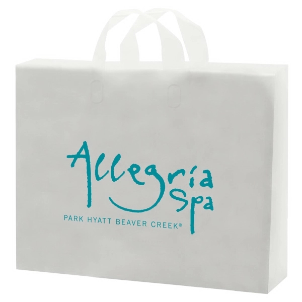 3.0 mil. high density frosted clear plastic bags with fused soft... from ASI 75731 PWS / Pacific Western Sales/Cater Line