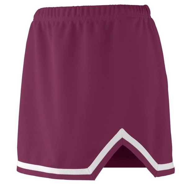 Ladies' 100% polyester double knit cheer skirt that's sold blank.... from ASI 37461 Augusta Sportswear