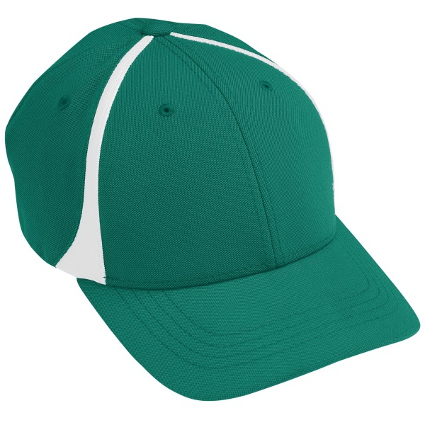 Adult six panel poly/spandex wicking stretch mesh cap... from ASI 37461 Augusta Sportswear