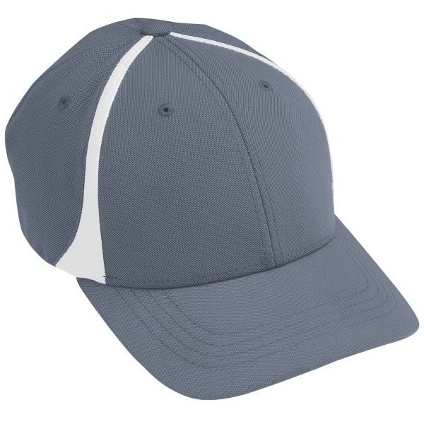 Adult six panel poly/spandex wicking stretch mesh cap... from ASI 37461 Augusta Sportswear