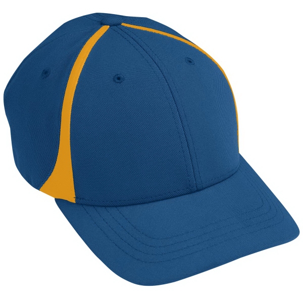 Adult six panel poly/spandex wicking stretch mesh cap... from ASI 37461 Augusta Sportswear