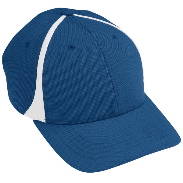 Adult six panel poly/spandex wicking stretch mesh cap... from ASI 37461 Augusta Sportswear