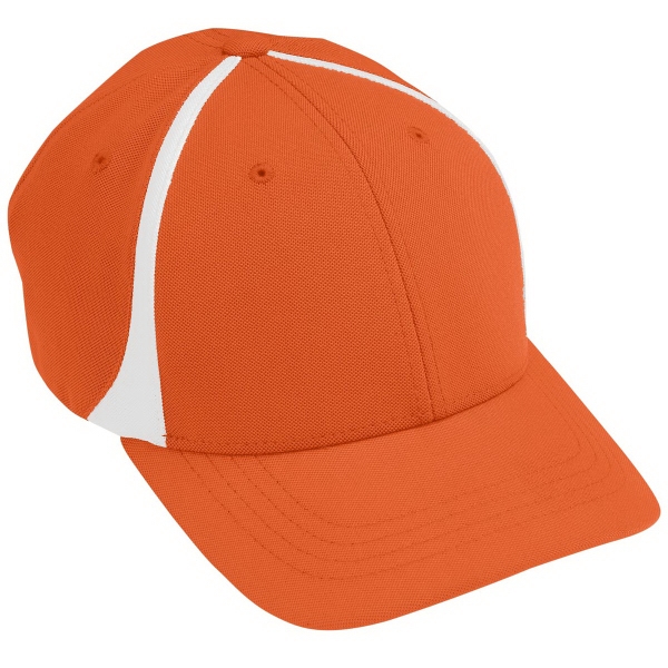 Adult six panel poly/spandex wicking stretch mesh cap... from ASI 37461 Augusta Sportswear