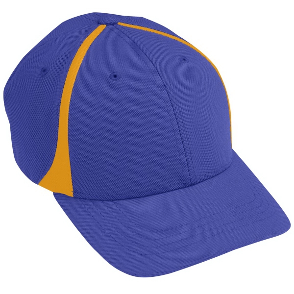 Adult six panel poly/spandex wicking stretch mesh cap... from ASI 37461 Augusta Sportswear