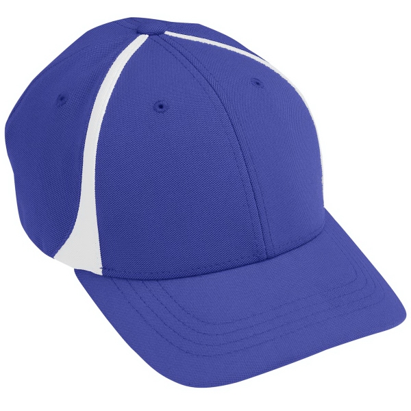 Adult six panel poly/spandex wicking stretch mesh cap... from ASI 37461 Augusta Sportswear