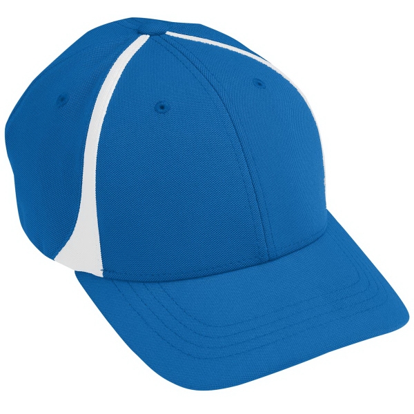 Adult six panel poly/spandex wicking stretch mesh cap... from ASI 37461 Augusta Sportswear