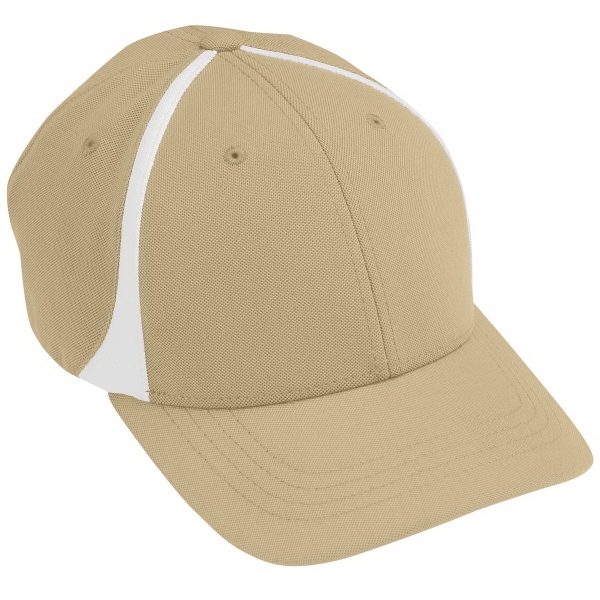 Adult six panel poly/spandex wicking stretch mesh cap... from ASI 37461 Augusta Sportswear