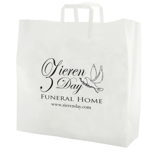 3.5 mil. high density frosted clear plastic bags with fused tri-fold... from ASI 75731 PWS / Pacific Western Sales/PWS