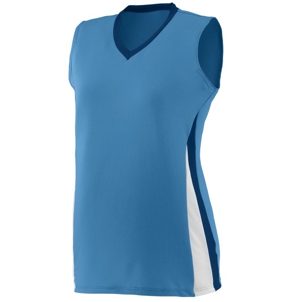 Ladies' performance jersey made from polyester and spandex pinhole mesh.... from ASI 37461 Augusta Sportswear / Augusta Sportswear, Inc. d/b/a Momentec Brands