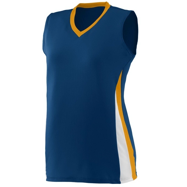 Ladies' performance jersey made from polyester and spandex pinhole mesh.... from ASI 37461 Augusta Sportswear / Augusta Sportswear, Inc. d/b/a Momentec Brands