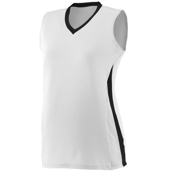 Ladies' performance jersey made from polyester and spandex pinhole mesh.... from ASI 37461 Augusta Sportswear / Augusta Sportswear, Inc. d/b/a Momentec Brands