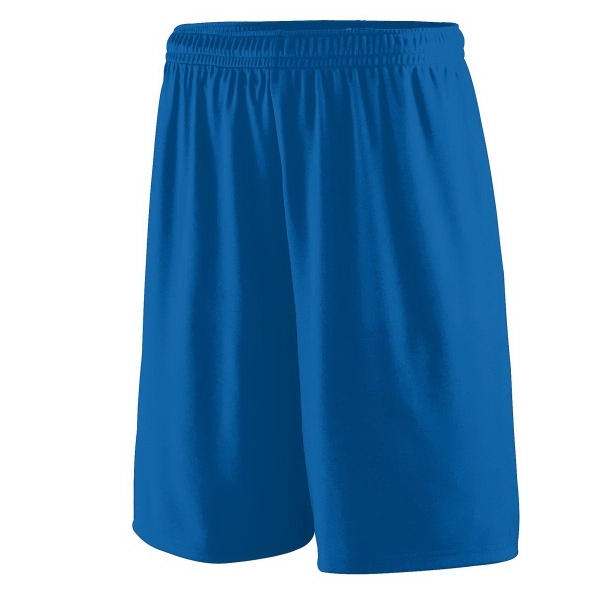 Youth sized training short made of 100% polyester with moisture wicking.... from ASI 37461 Augusta Sportswear / Augusta Sportswear, Inc. d/b/a Momentec Brands
