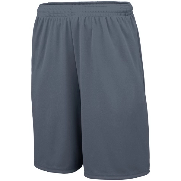 Youth short with side seam pockets, 9-inch inseam, and moisture wicking.... from ASI 37461 Augusta Sportswear
