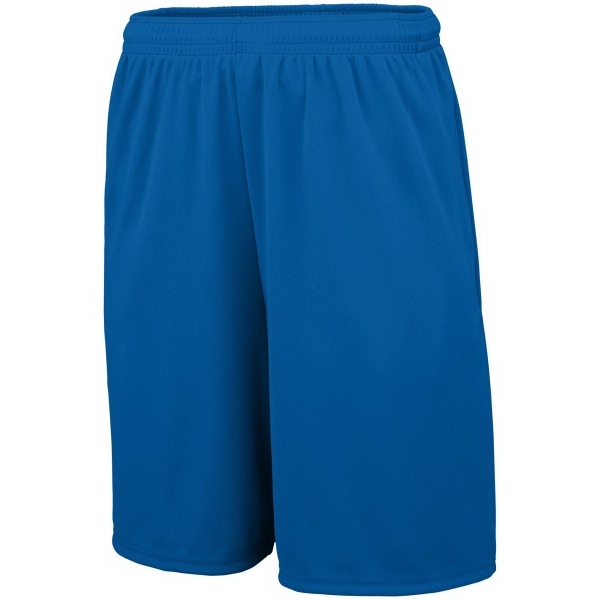 Youth short with side seam pockets, 9-inch inseam, and moisture wicking.... from ASI 37461 Augusta Sportswear