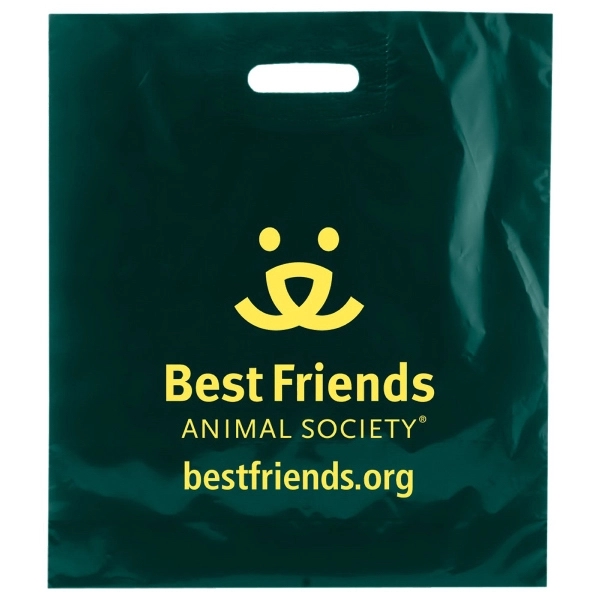 1.75 mil. low density plastic bag with reinforced die cut patch... from ASI 75731 PWS / Pacific Western Sales/Cater Line