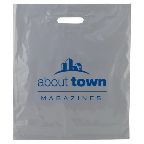 2.5 mil. low density plastic bag with reinforced die cut patch... from ASI 75731 PWS / Pacific Western Sales/Cater Line